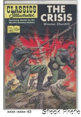 Classics Illustrated #145 [HRN 143] The Crisis © July 1958 Gilberton